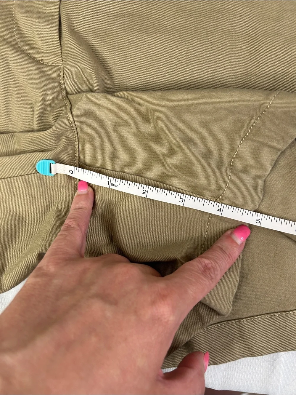 J. Crew Khaki Cotton Shorts size 12